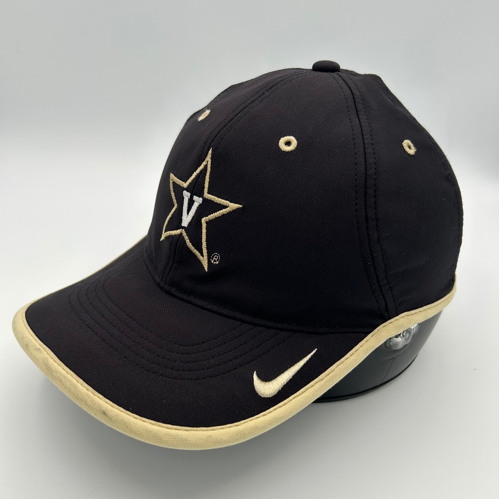 Vanderbilt Commodores Nike Hat Unisex OSFA Black Recycled Dri-FIT Collegiate